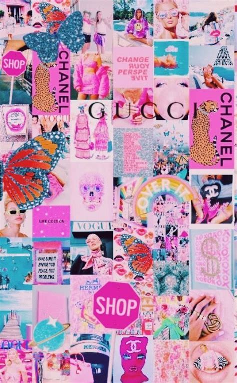 Preppy Pink Wallpaper En