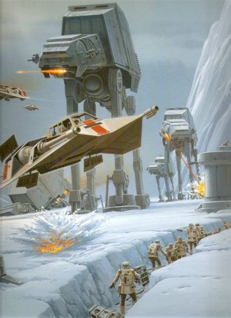 Illustration Art Star Wars The Empire Strikes Back Episode V Star Wars