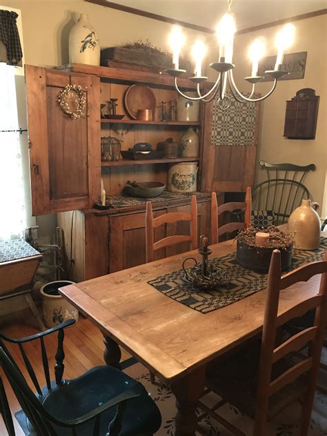 Pin By Steve Stewart On Primitive Dining Room Primitive Dining Room