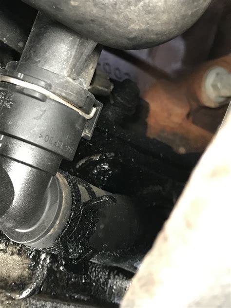 Is This The Upper Oil Pan Leak Ford Truck Enthusiasts Forums