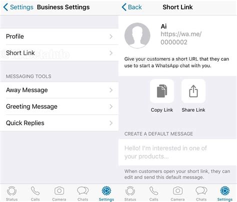 Whatsapp Is Rolling Out The Short Link Feature Wabetainfo
