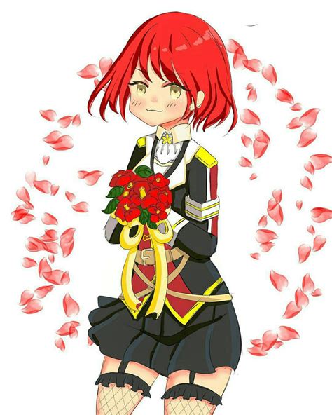 Fanart Tsubaki Flower Knight Girl By Mongkuteo On Deviantart