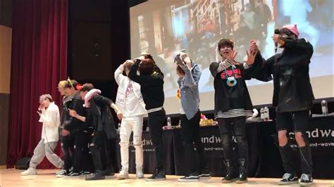 180113 Stray Kids 1st Fanmeeting Event Kobacohall Youtube