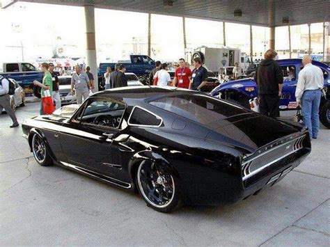 Blacked Out Mustang Fastback Mustang Muscle Cars Cool Cars