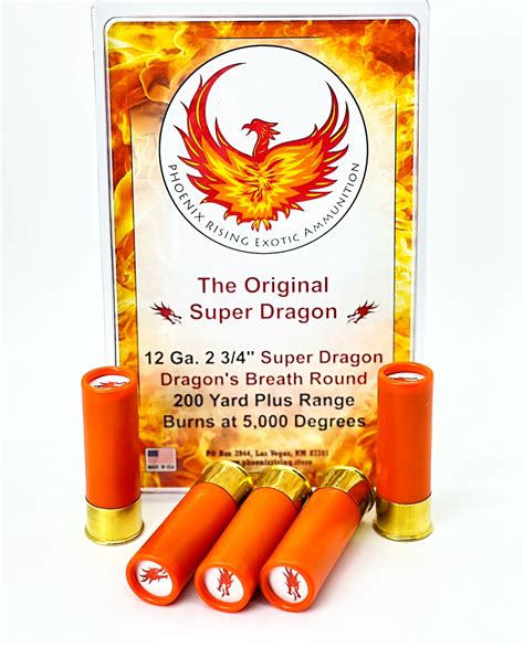 Super Dragon Dragons Breath Ammunition 12 Gauge 2 34