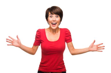 Surprised Woman Stock Photo - Download Image Now - iStock