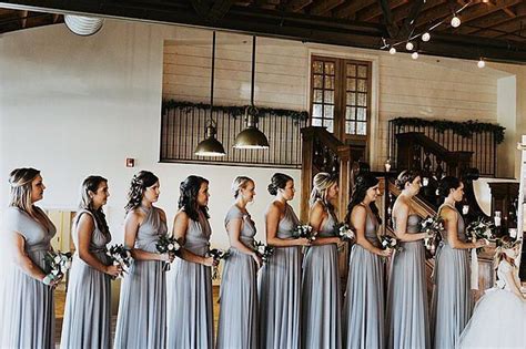 10 Bridesmaids 1 Dress Endless Ways To Style Your Bridesmaids Will