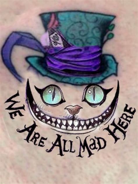 This is the world where the cheshire cat reigns, a world where he sits comfortably on the branch of a tree. Pin by Олеся Полунина on Обалдеть | Wonderland tattoo ...