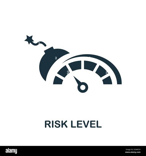 Risk Level Icon Simple Element From Risk Management Collection