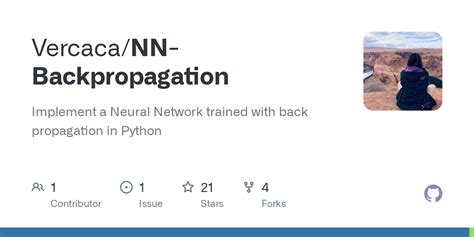 Github Vercacann Backpropagation Implement A Neural Network Trained