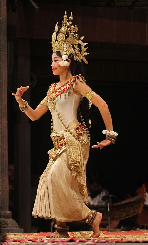 Angkor Dance Modern Dance Costume Dance Fashion Cambodian Dress
