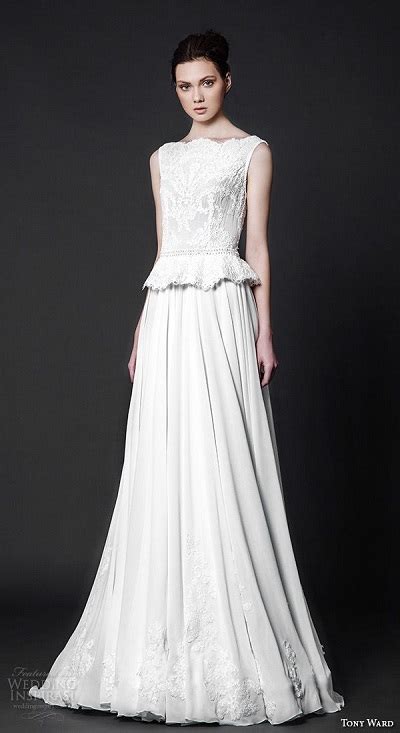 Top Ten Pretty Peplum Wedding Dresses To Flatter Your Figure