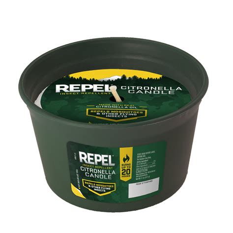 Buy Repel Insect Repellent Citronella Candle 11 Ounces Burns Up To 20