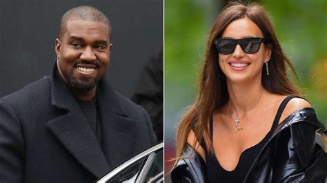 Kanye West Irina Shayk Spotted Together For First Time Since France
