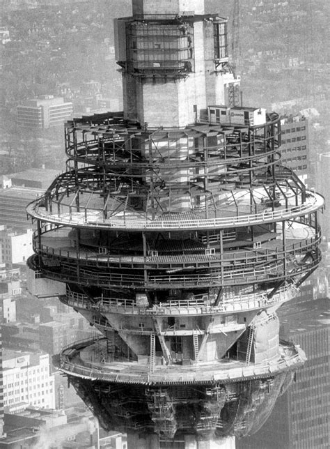 1970 S Cn Tower Toronto Construction Artofit