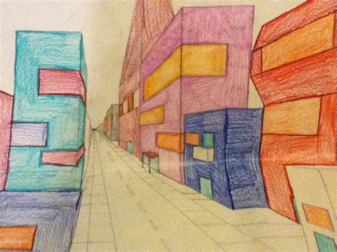 1 Point Perspective By Babybeanlettuce On Deviantart