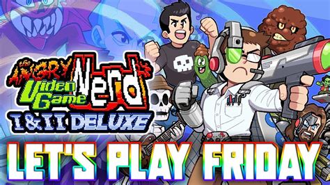 Angry Video Game Nerd 1 And 2 Deluxe Lets Play Friday Youtube