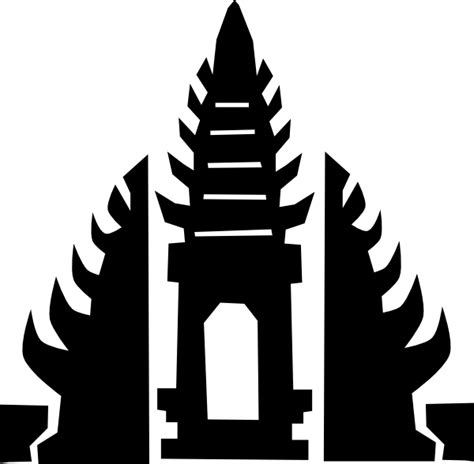 Bali Temple Clip Art At Vector Clip Art Online Royalty
