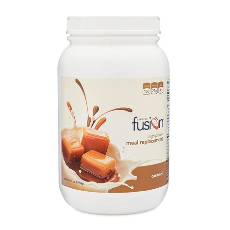Bariatric Fusion Caramel Meal Replacement 27g Protein Powder 21