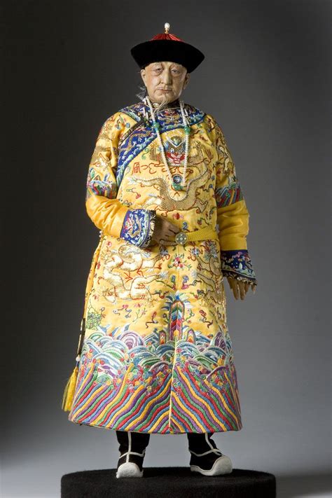 Full Length Portrait Of Chien Lung Emperor Aka Qianlong Emperor From