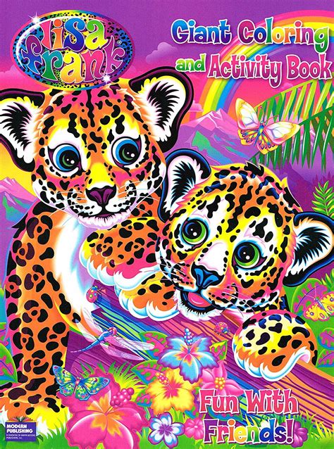 Coloring Books 2 Asstd96 Pgs Lisa Frank Coloring And Activity Book