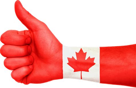 Canadá Mano Bandera · Imagen Gratis En Pixabay