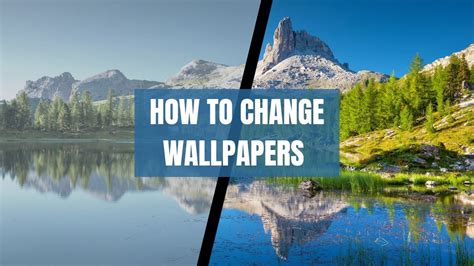 How To Change Wallpapers Youtube