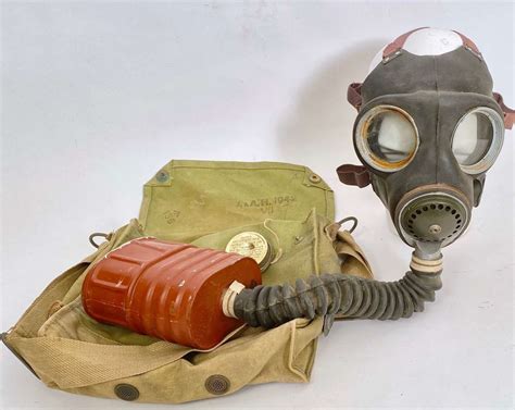 Ww2 1942 British Army Gas Mask