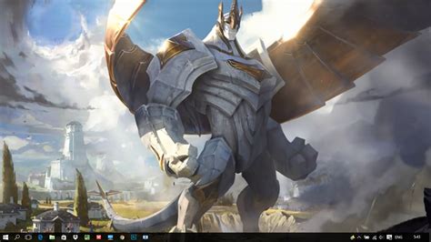 Galio League Of Legends Animated Wallpaper Engine Hindgrapha