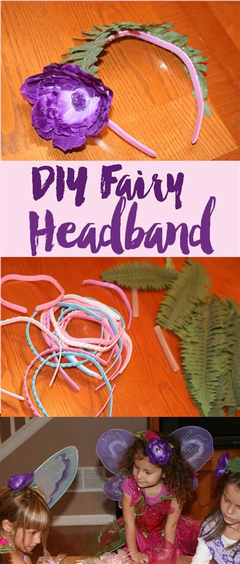 Diy Garden Fairy Headbands — Tiaras And Tantrums Fairy Party Supplies