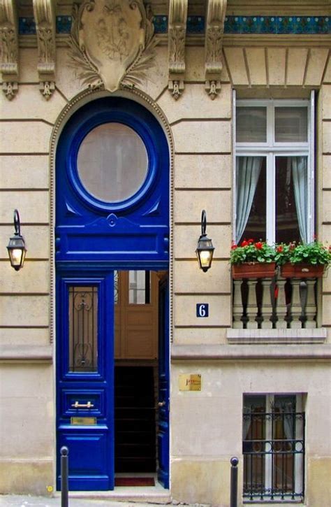 Bleu Door ~ Paris France Cool Doors Unique Doors Porte Cochere Door