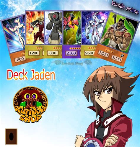 Deck Jaden Yuki 50 Cartas Versão Anime Yu Gi Oh Gx Mercado Livre