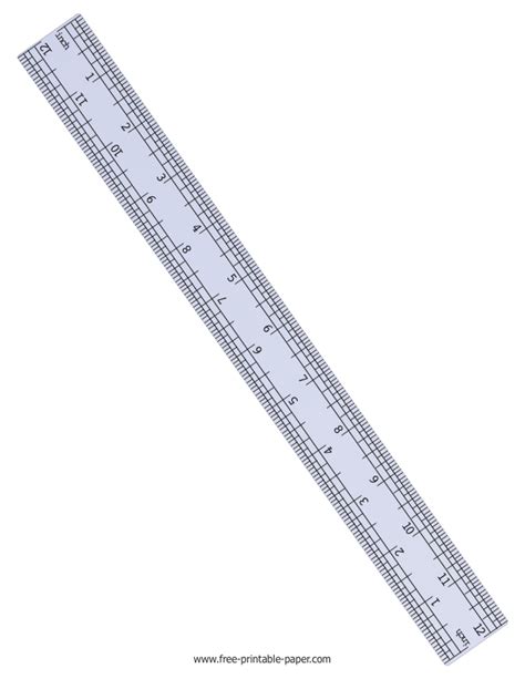 Printable Ruler Inches Pdf