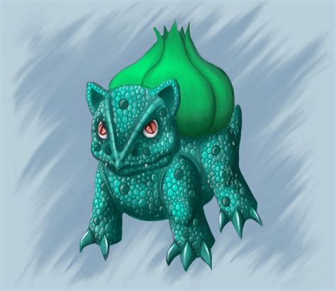 Realistic Bulbasaur By Ferociousstrike On Deviantart