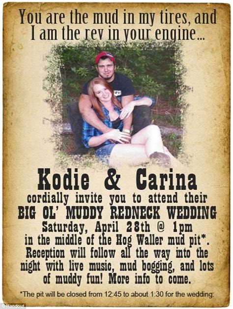 Redneck Wedding Invitations