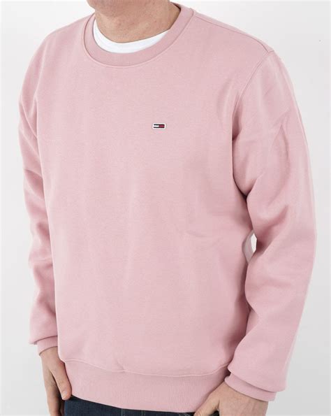 Tommy Jeans Sweatshirt Pink 80s Casual Classics
