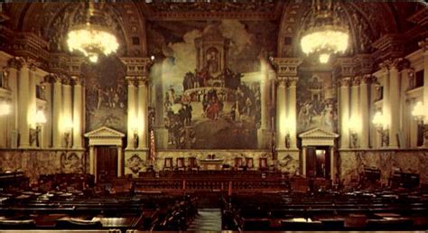Chamber Of The Pennsylvania House Of Representatives Harrisburg Pa
