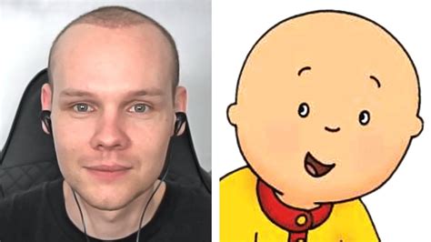 Caillou In Reallife Youtube