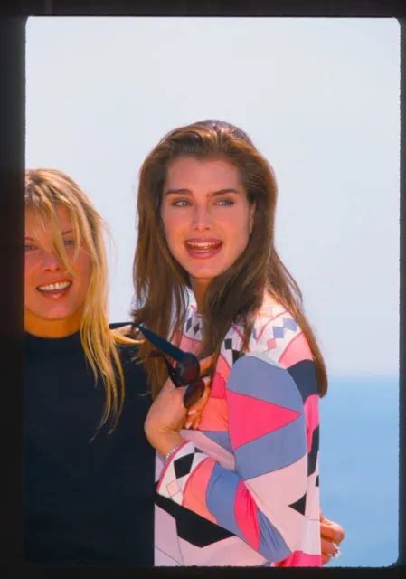 1998 Brooke Shields And Deborah Unger Cannes Film Festival Original Slide