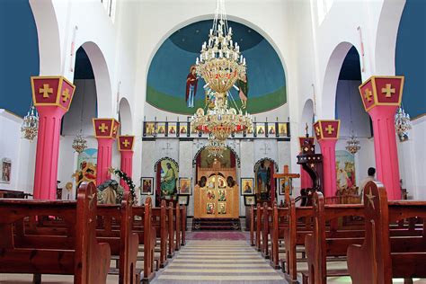 Greek Catholic Melkite Church Indoor Photograph By Munir Alawi Pixels