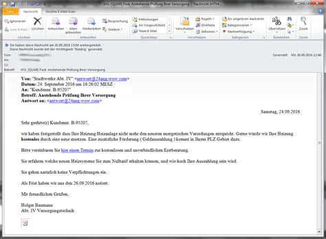 Auch wenn sie ein ausgefalleneres rahmenprogramm für ihre tagung wünschen, hilft das hotel mit konzept und ansprechpartnern weiter. Stadtwerke warnen vor SPAM-Mails - Wallenhorst aktuell
