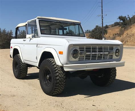 1974 Ford Bronco V8 4x4 For Sale On Bat Auctions Sold For 26550 On