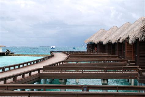 Water Bungalows Maldives Stock Image Image Of Heaven 46420731