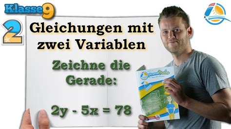 Gleichungen Mit Zwei Variablen Klasse 9 ★ Übung 2 Youtube