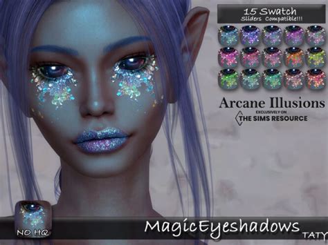 Arcane Illusions Magic Eyeshadow By Tatygagg At Tsr Sims 4 Updates