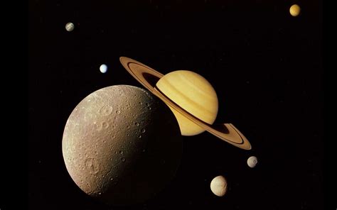 Photos Les Satellites De Saturne