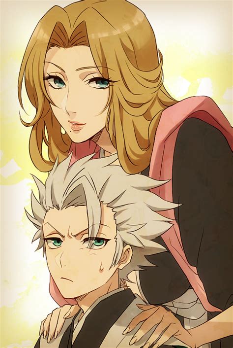 Matsumoto Rangiku And Hitsugaya Toushirou Bleach Drawn By Yukin Es