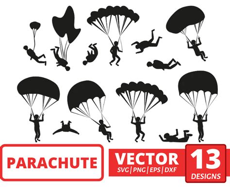 Parachuting Files For Cricut Parachuting Cut Files For Silhouette