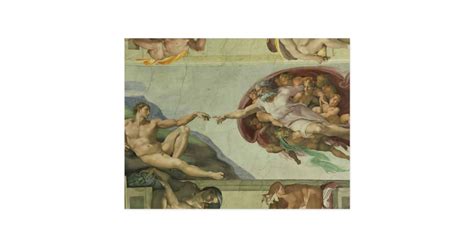 The creation of adam artist / origin: Michelangelo: Creation of Adam Postcard | Zazzle.com
