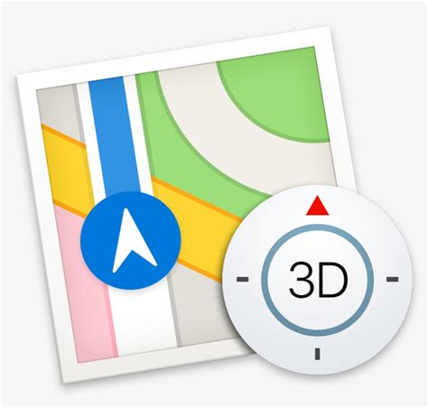 Apple Maps Icon Macos Mac Os Maps Icon Transparent Png 1024x1024